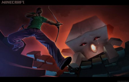 Фантом майнкрафт арт