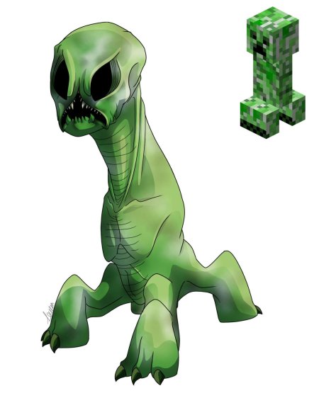 КРИПЕР реалистичный