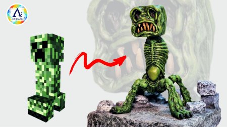 Как выглядит КРИПЕР В реальной жизни