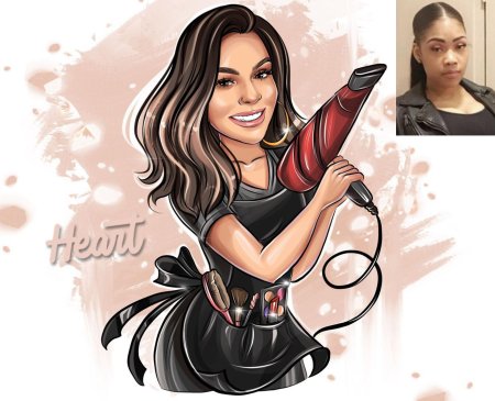 Шарж парикмахер