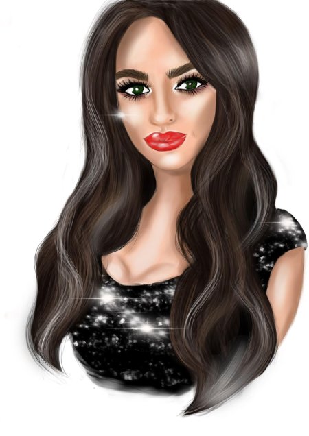 Мультяшные брюнетки