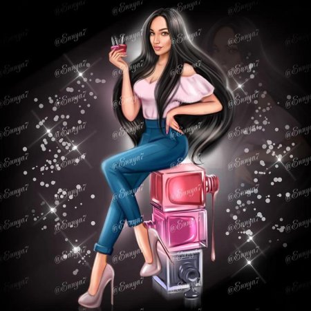 Шарж мастер маникюра