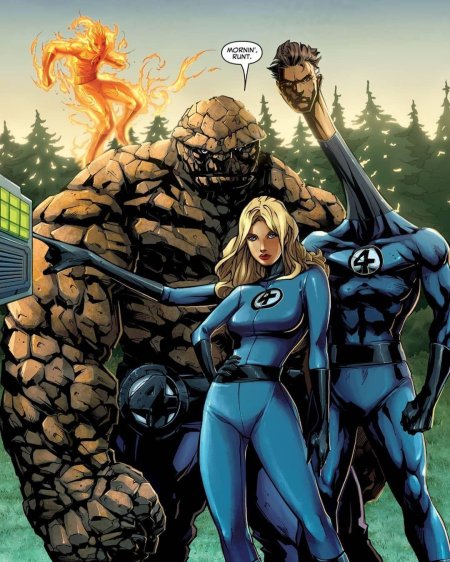 Фантастическая четверка Невидимая леди