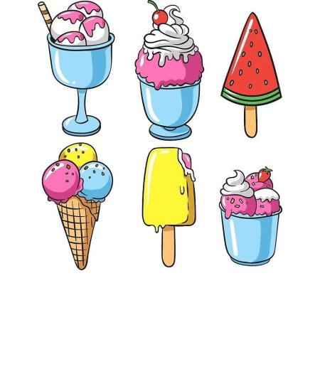 Картинки для срисовки сладости