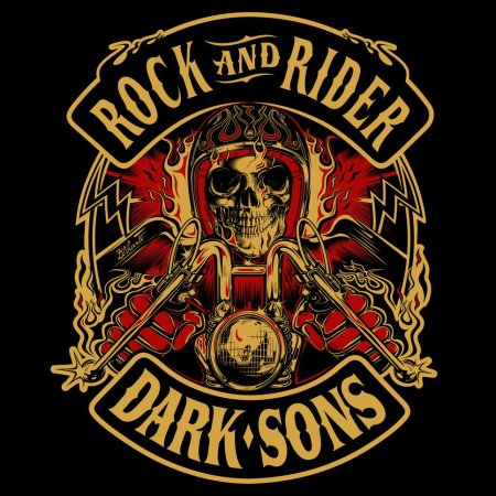 Череп байкер