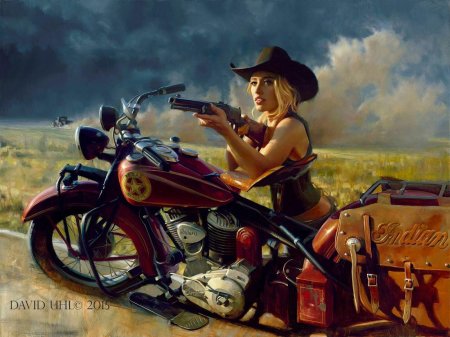Дэвид уль (David Uhl)- американский художник