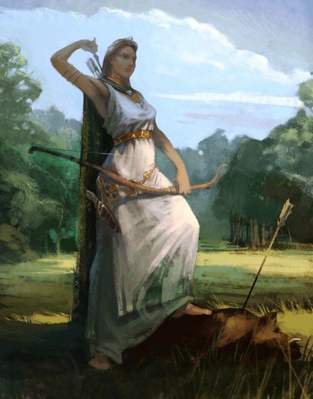 Богиня Диана Артемида