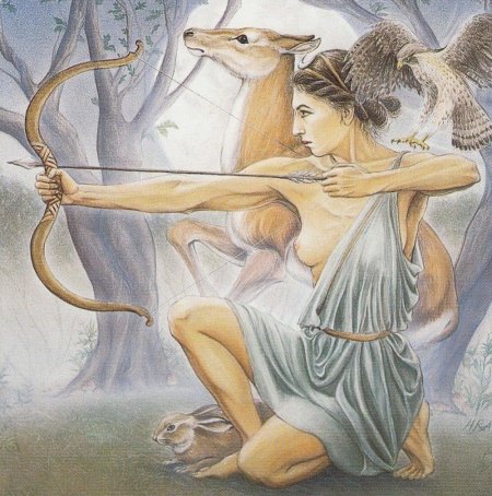 Богиня Диана Артемида