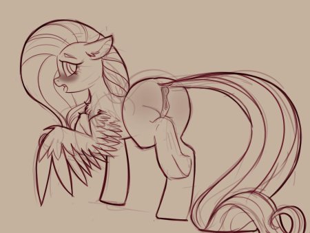 Пони зарисовки