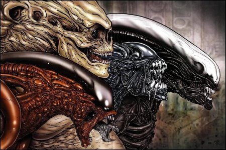 Ксеноморф человек чужой 4