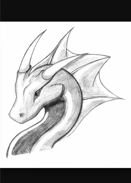 Дракон рисунок