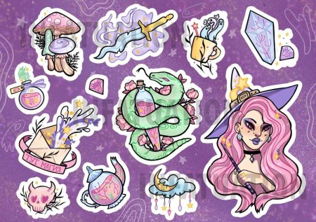 Стикер пак Асинастры