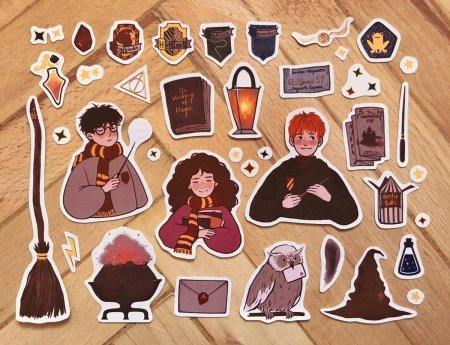 Наклейки по Гарри Поттеру