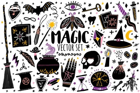 Наклейка ведьма