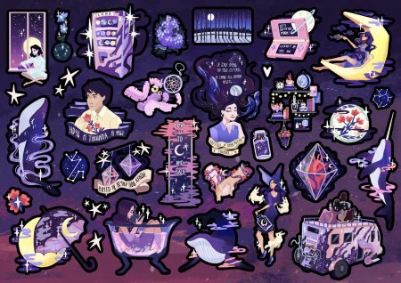 Стикеры Гарри Поттер NKS