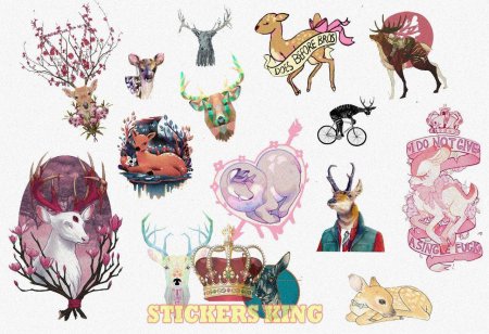 Мистические наклейки