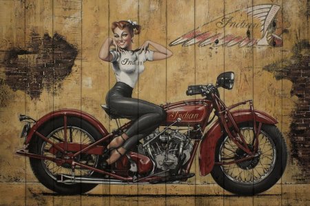 Мотоциклы в ретро стиле