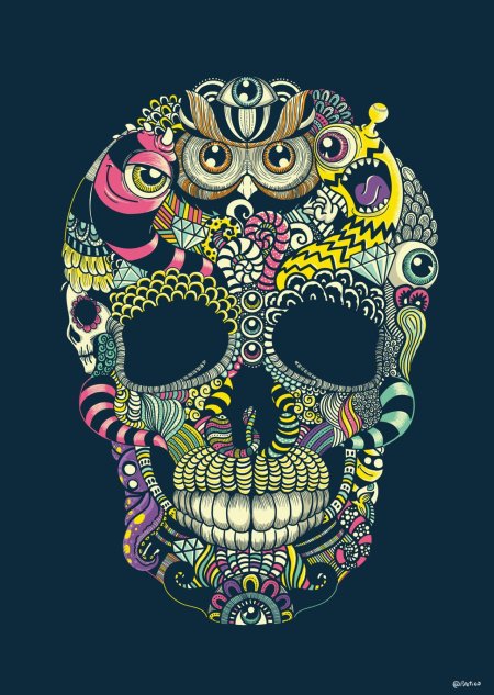 Мексиканский череп