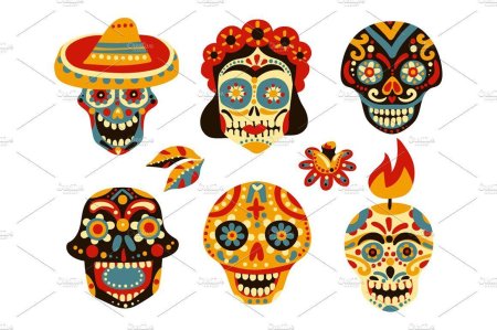 Калавера праздник Мексика