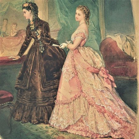 Викторианская эпоха одежда