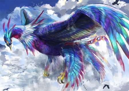 Птица ЗИЗ мифология