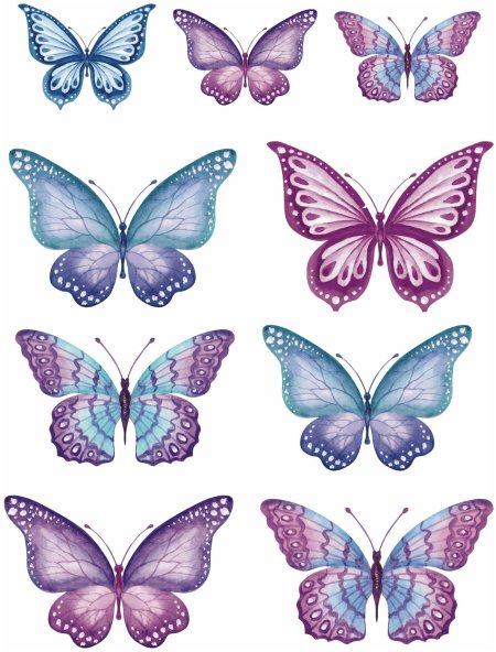 Торт «бабочки»