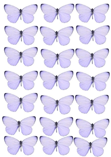 Бумажные бабочки