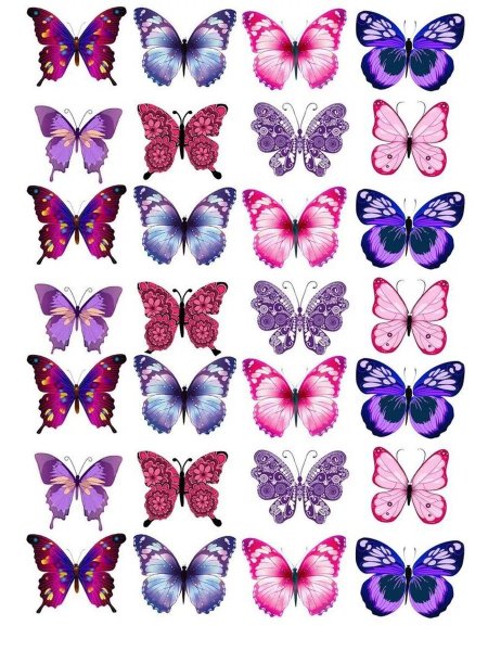 Торт «бабочки»