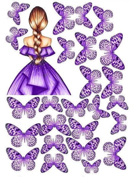 Торт «бабочки»