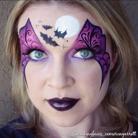 Детский грим для Хэллоуина