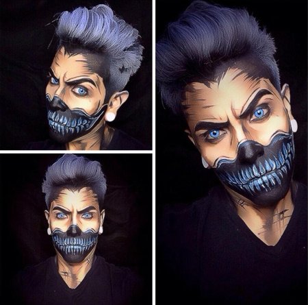 Мужской образ на Хэллоуин