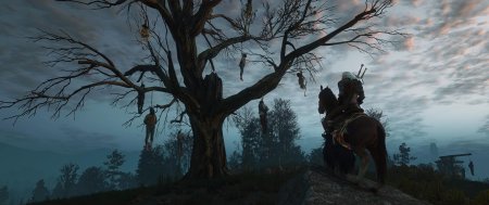 Ведьмак дерево висельников арт