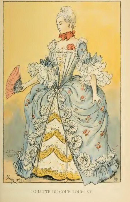 Барокко Франция 17 век мода