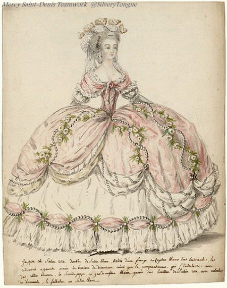 Мода рококо 18 век