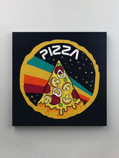 Поп арт пицца