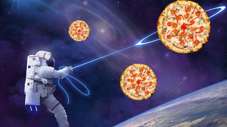 Пицца в космосе