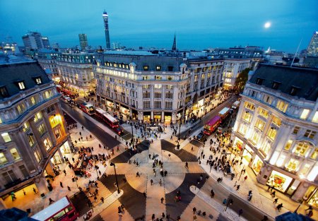 Оксфорд-стрит в Лондоне