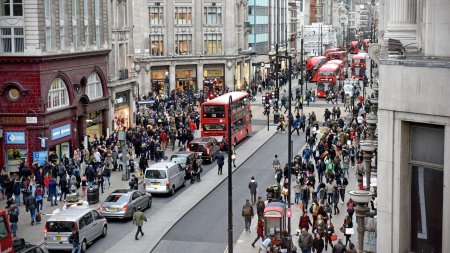 Улица Оксфорд стрит в Лондоне