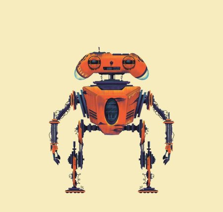 Сильвер Флекс фактори робот из мультика