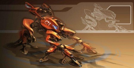 Концепт робота художника