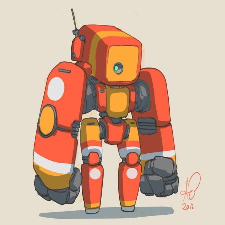 Робот помощник арт