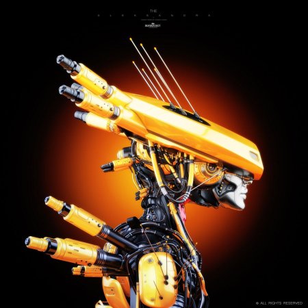 Оранжевый робот