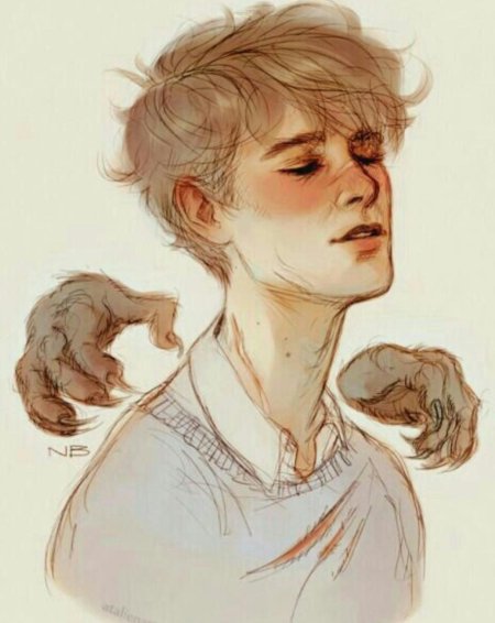 Ремус Люпин арт