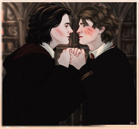 Ремус Люпин и Сириус Блэк арт
