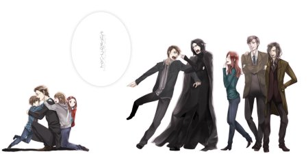 Арты Гарри Поттер мародеры и Снейп