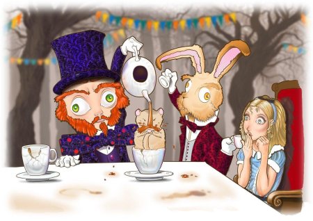 Алиса Шляпник Мартовский заяц