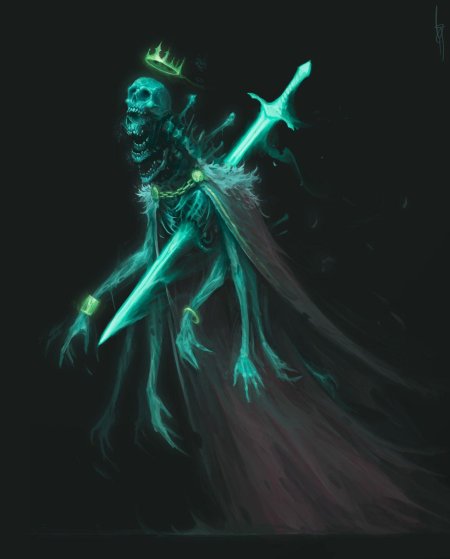 Лич некромант