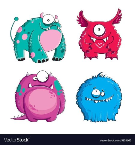 Монстрики для детей