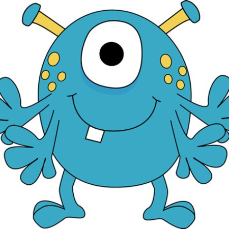 Монстрик для дошкольников