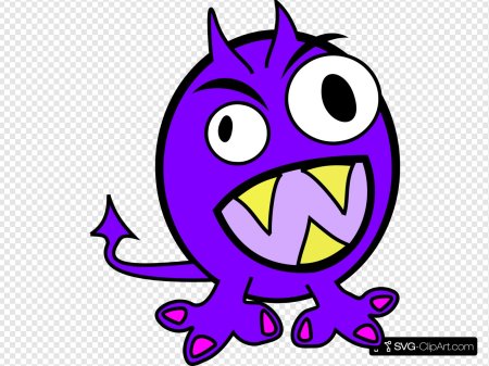 Монстр мультяшный